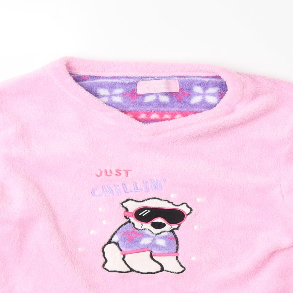 Primark Girls Pink   Pullover Jumper Size 8 Years