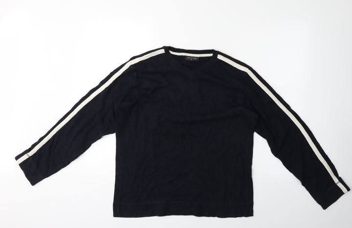 Burton Mens Blue Pullover Jumper Size M
