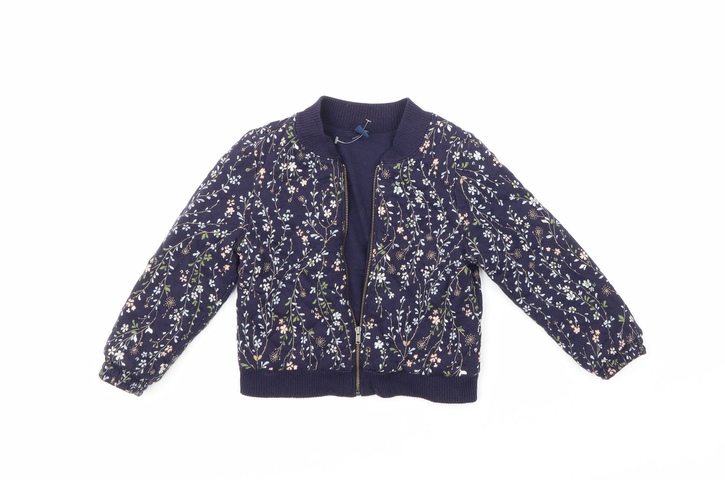 Baby gap Girls Multicoloured Floral  Jacket  Size 3 Years