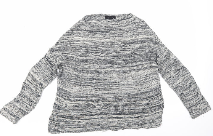 Atmosphere Womens Grey Pullover Jumper Size 12