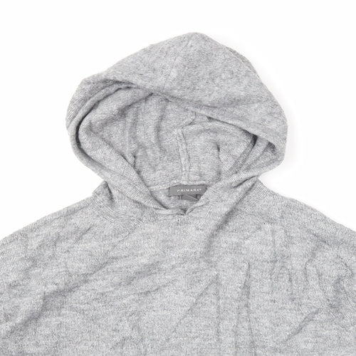 Primark Womens Grey   Pullover Hoodie Size 6