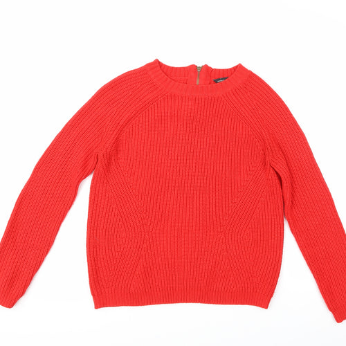 Dorothy Perkins Womens Red   Pullover Jumper Size 8