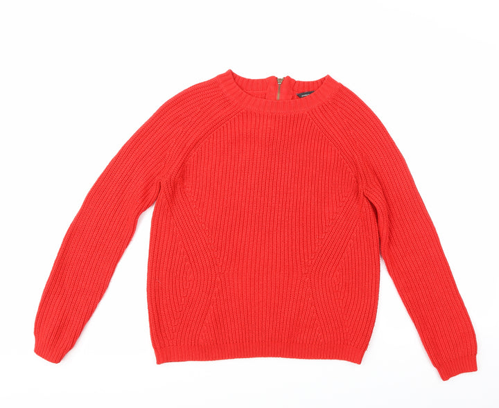 Dorothy Perkins Womens Red   Pullover Jumper Size 8