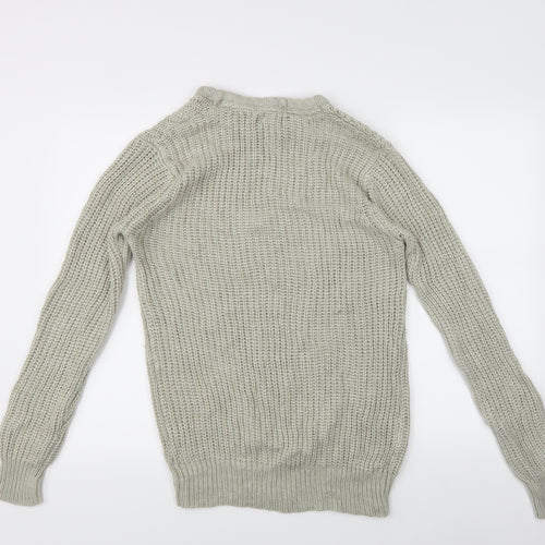 Brave Soul Mens Ivory   Pullover Jumper Size M