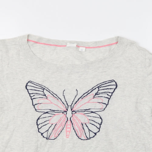 Gap Womens White   Pullover Jumper Size M  - butterfly