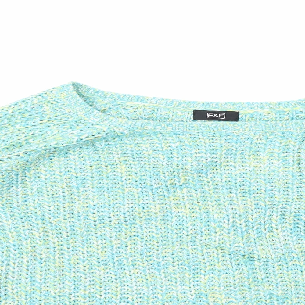 F&F Womens Multicoloured   Pullover Jumper Size 8