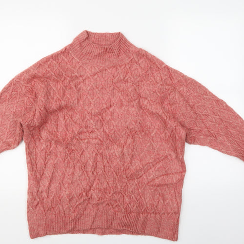 George Womens Pink   Pullover Jumper Size M