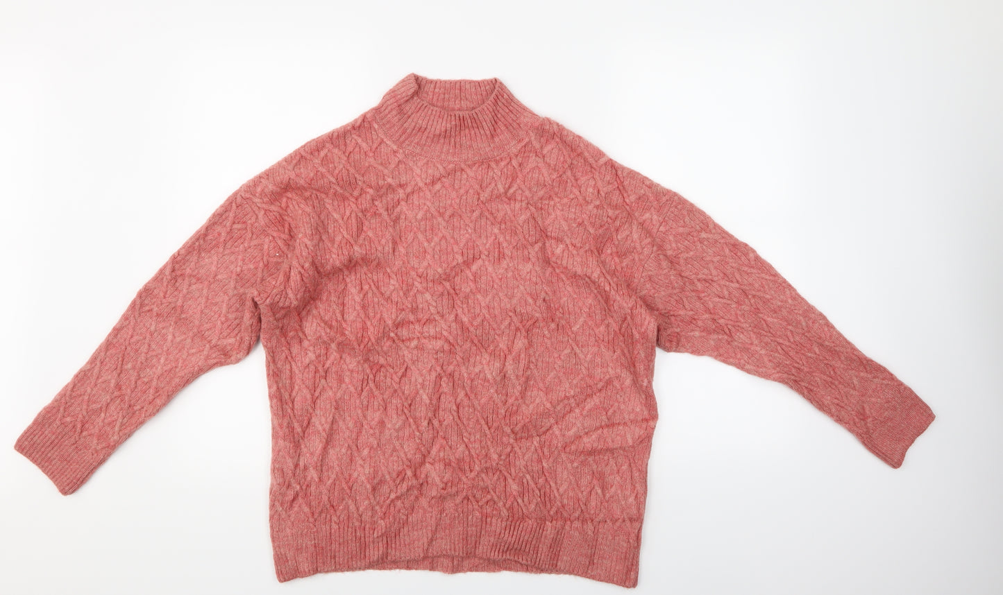 George Womens Pink   Pullover Jumper Size M
