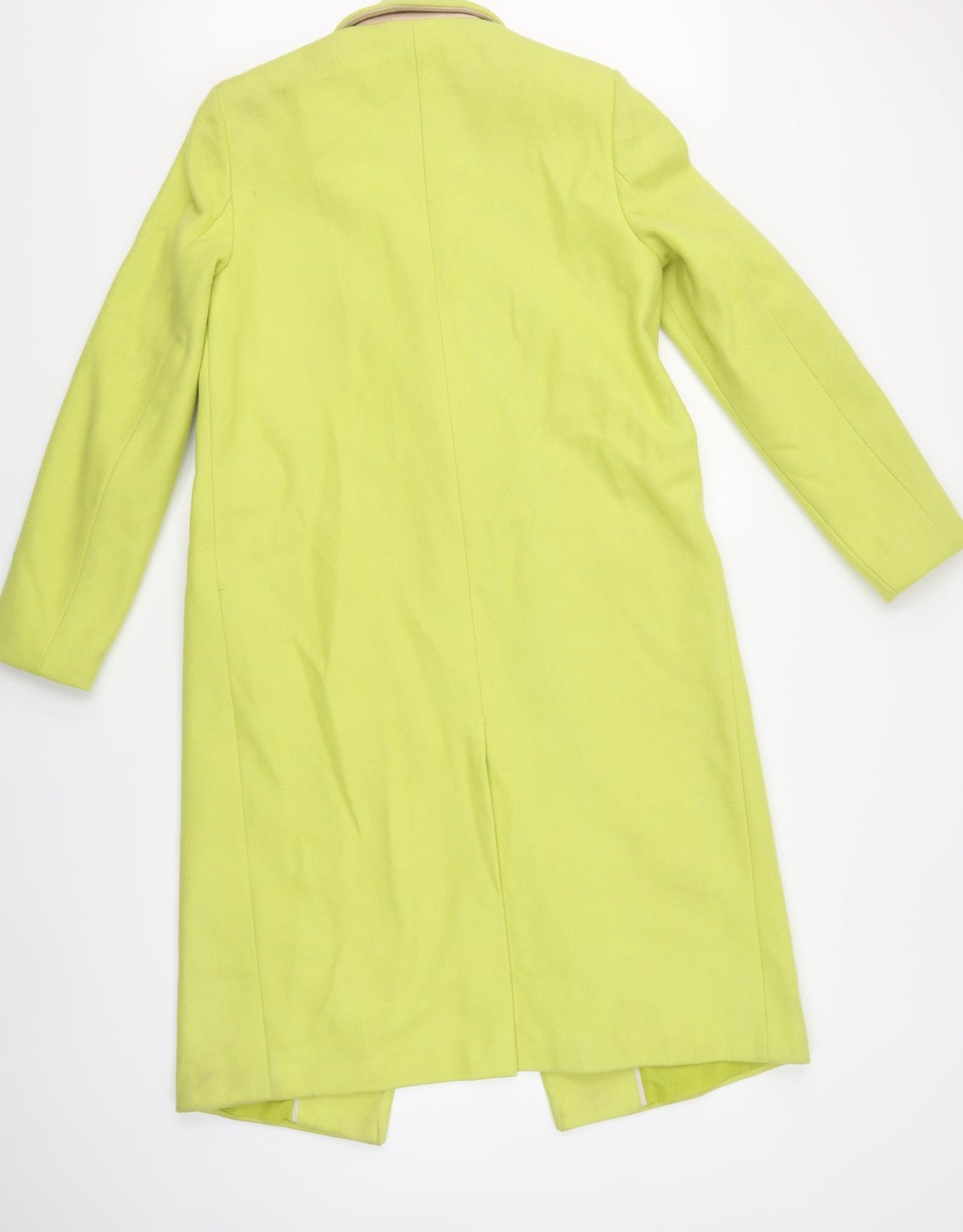Dept 19 Womens Green   Trench Coat Coat Size 12