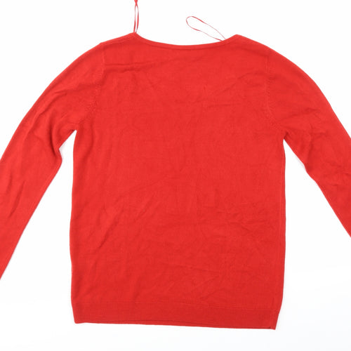 TU Womens Red   Pullover Jumper Size 12