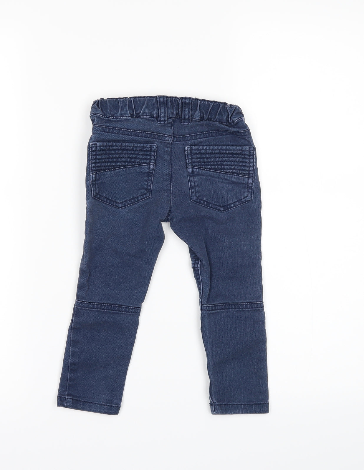 F&F Boys Blue   Capri Jeans Size 12-18 Months