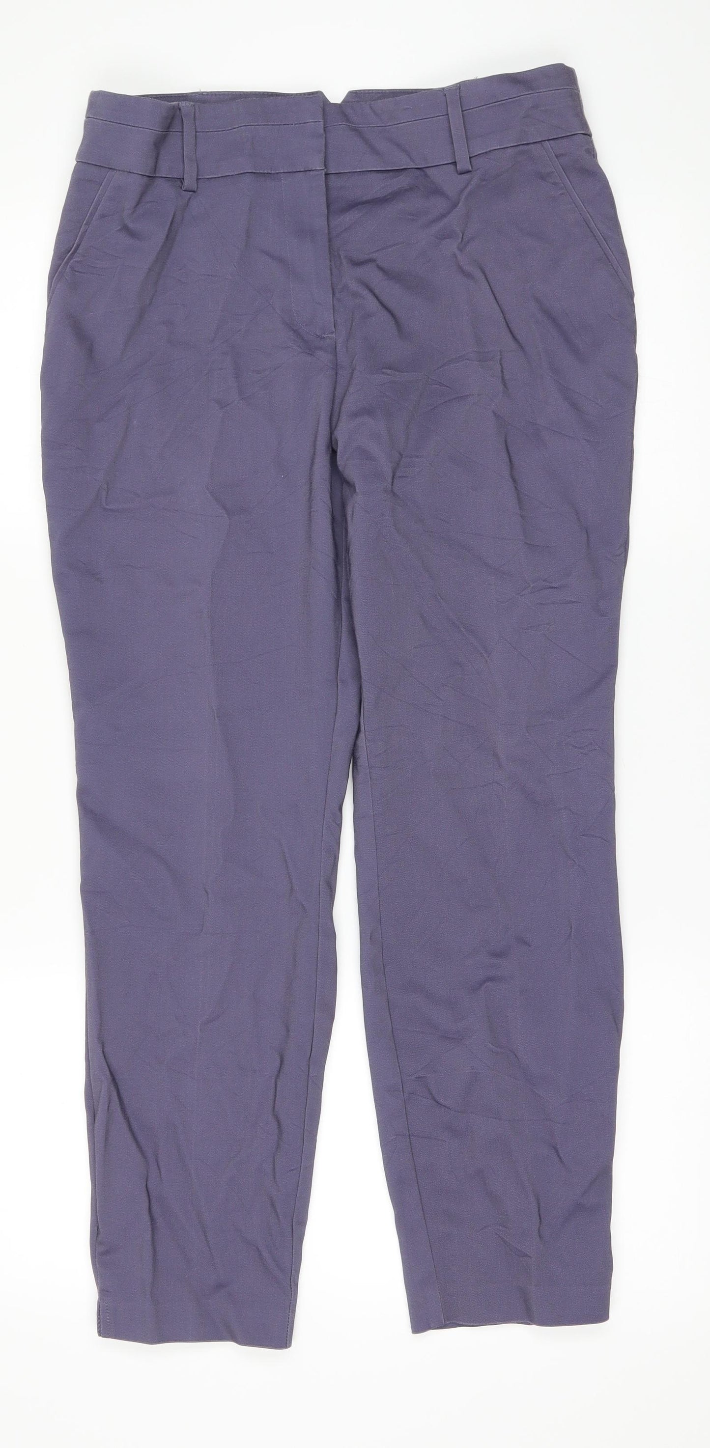 Papaya Womens Purple   Dress Pants Trousers Size 12 L25 in
