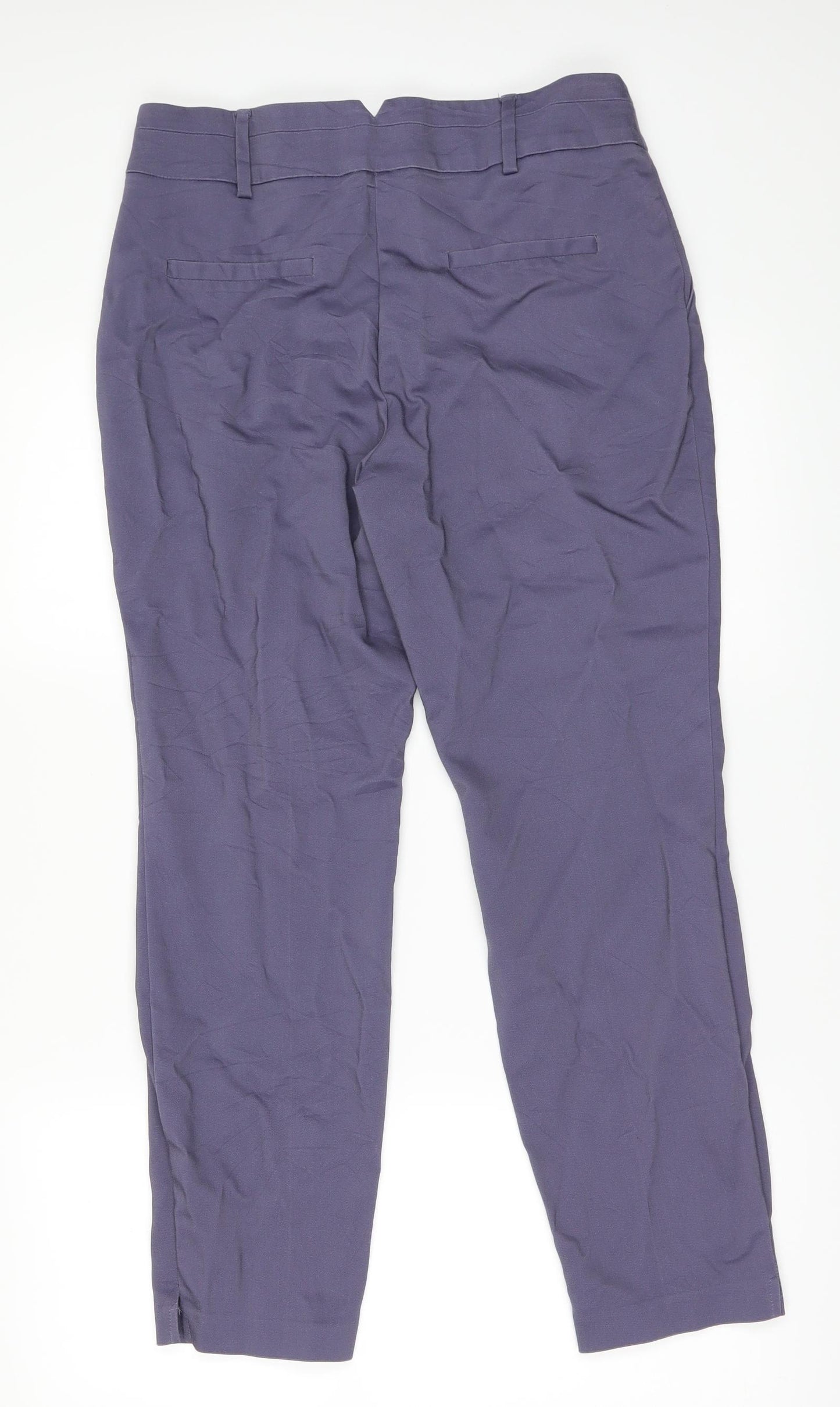 Papaya Womens Purple   Dress Pants Trousers Size 12 L25 in