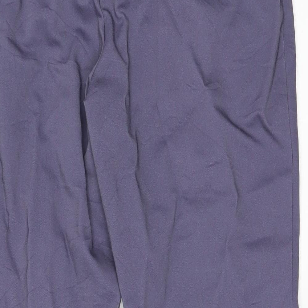 Papaya Womens Purple   Dress Pants Trousers Size 12 L25 in