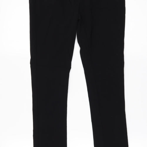 New Look Womens Black   Trousers  Size 12 L27 in