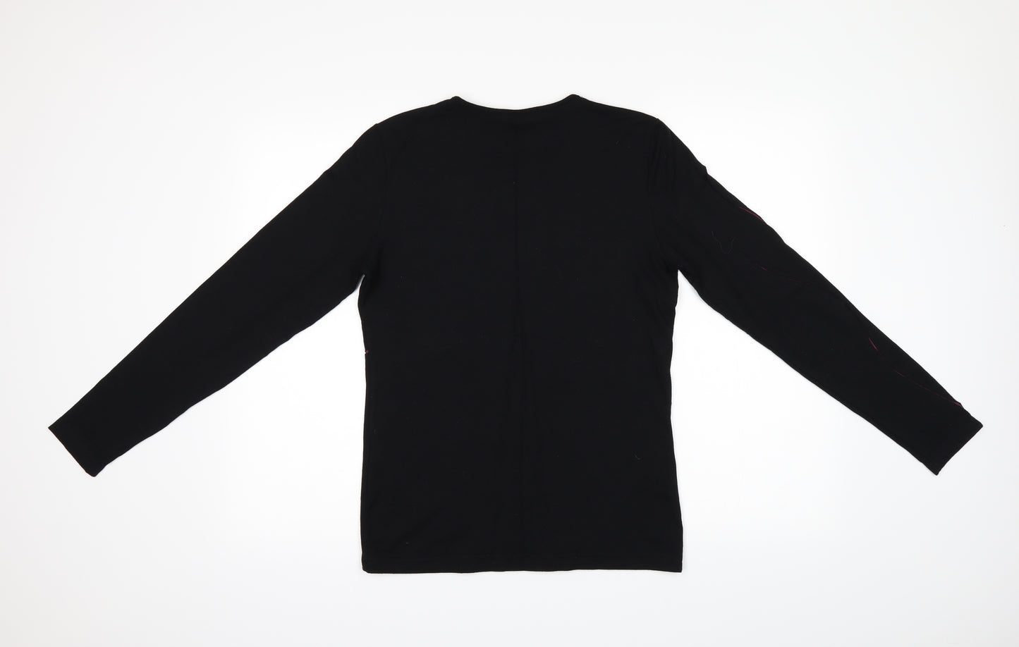 Entracte Womens Black   Basic Blouse Size 4