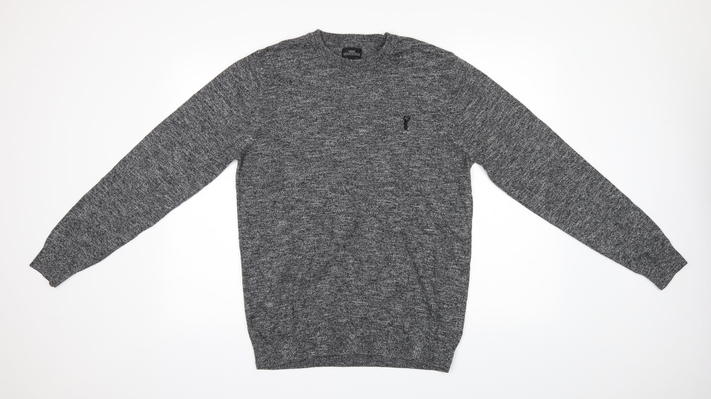NEXT Mens Grey   Pullover Jumper Size M