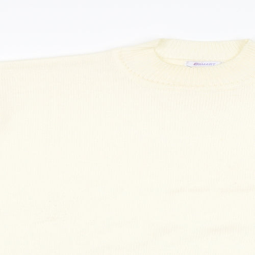 Damart Womens White   Pullover Jumper Size L