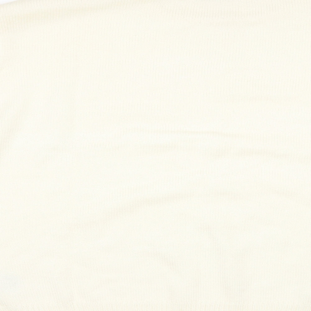 Damart Womens White   Pullover Jumper Size L