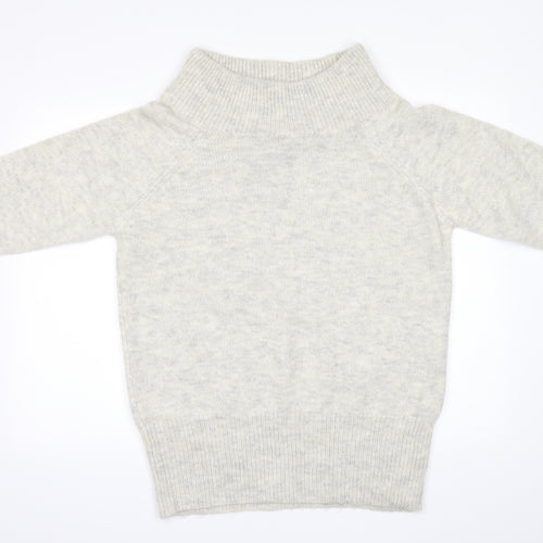 New Look Womens White   Pullover Jumper Size S
