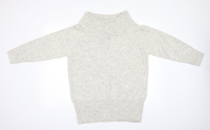 New Look Womens White   Pullover Jumper Size S