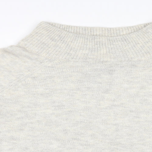 New Look Womens White   Pullover Jumper Size S