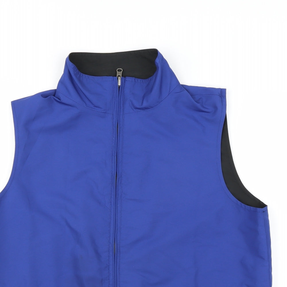 Orvis Mens Blue   Gilet Coat Size M  - Light Weight
