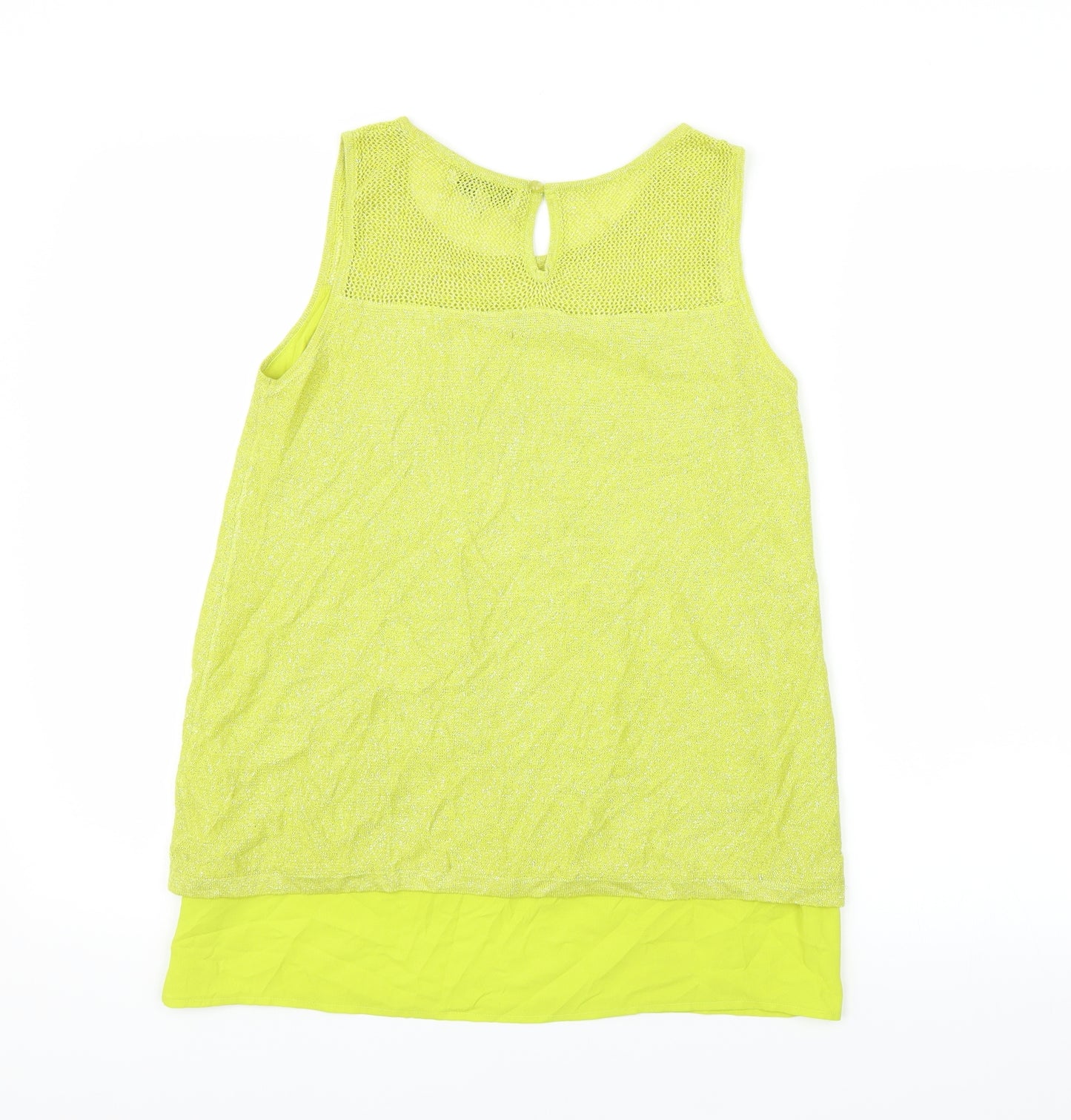NEXT Womens Yellow   Basic Tank Size 8