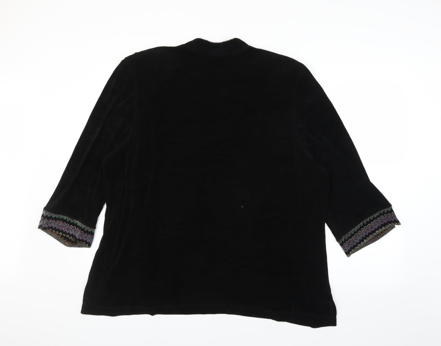 Vikki Vi Womens Black   Cardigan Jumper Size 2XL