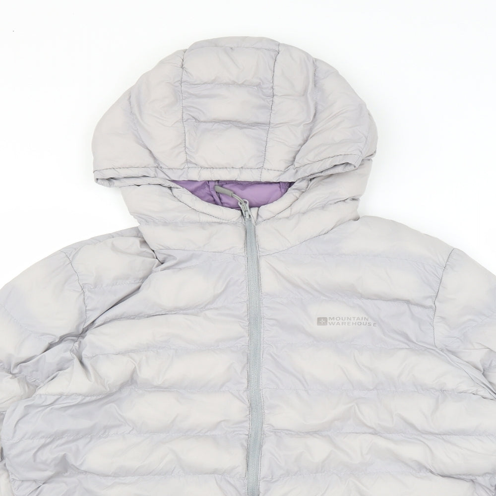 Mountain Warehouse Womens Grey   Puffer Jacket Coat Size 16