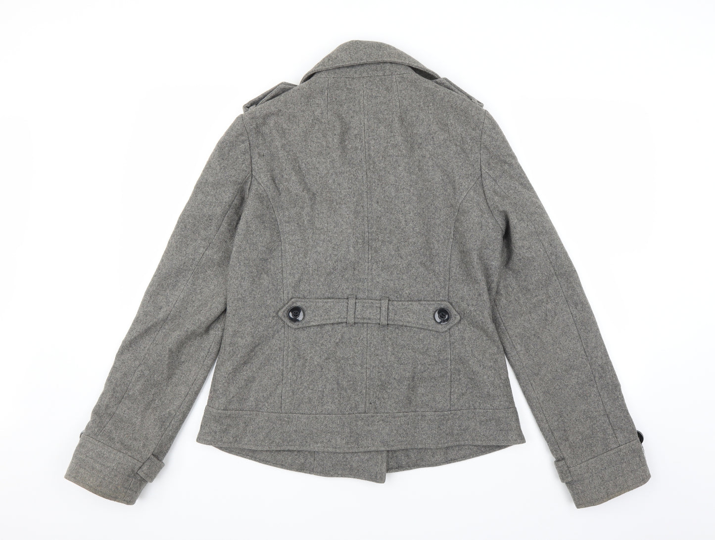 Topshop Womens Grey   Jacket  Size 14