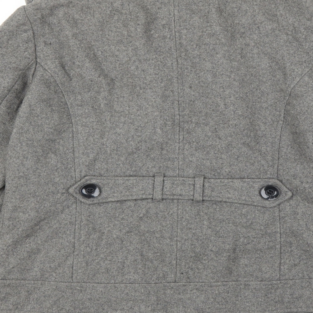 Topshop Womens Grey   Jacket  Size 14