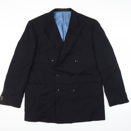Marks and Spencer Mens Blue   Jacket Suit Jacket Size 42