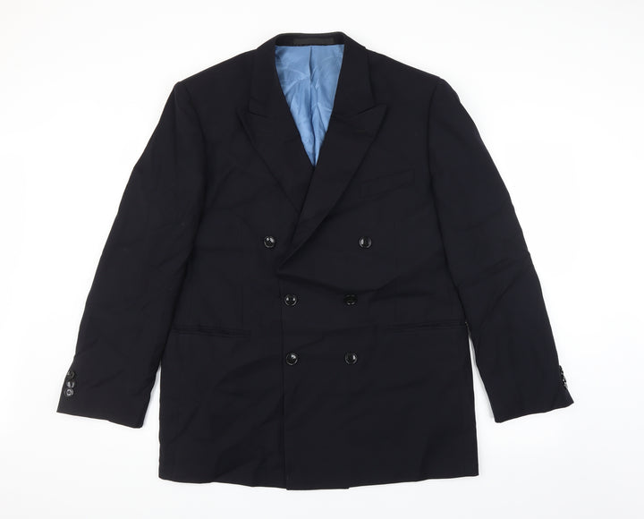 Marks and Spencer Mens Blue   Jacket Suit Jacket Size 42