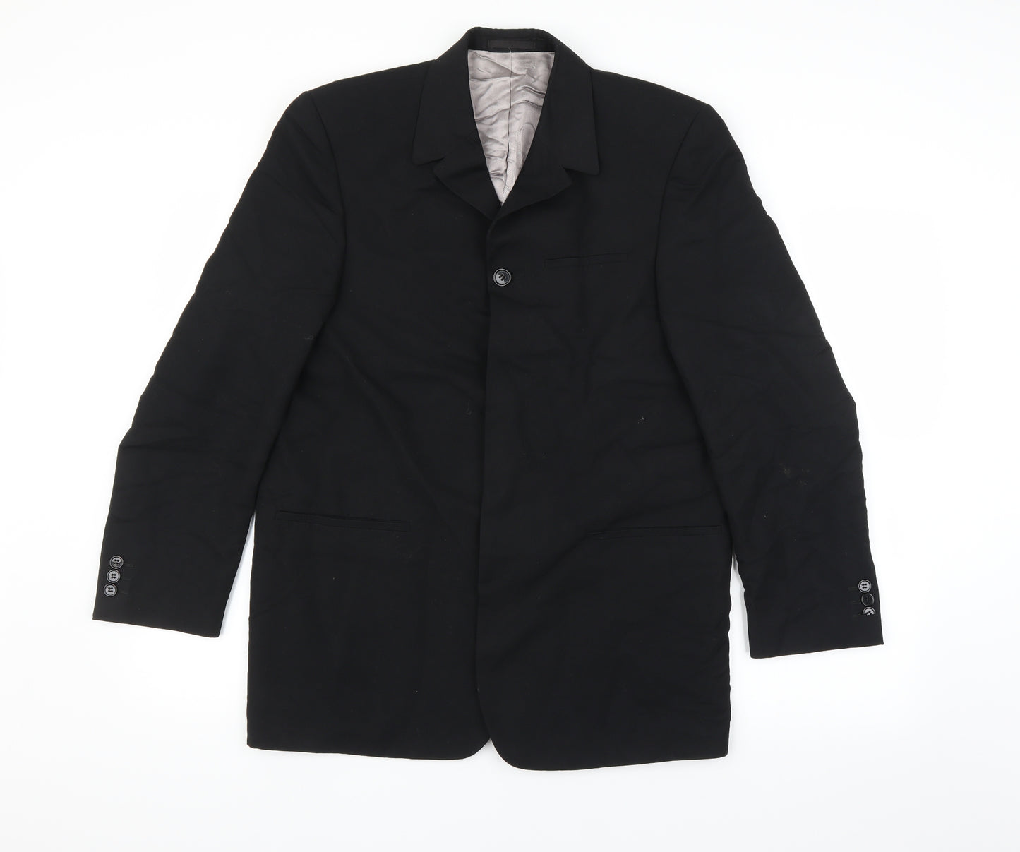 No Comment Boys Black   Jacket  Size 16 Years