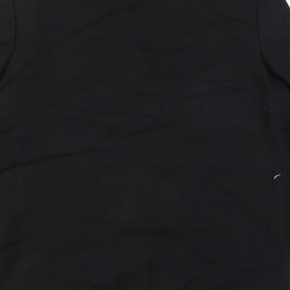 No Comment Boys Black   Jacket  Size 16 Years