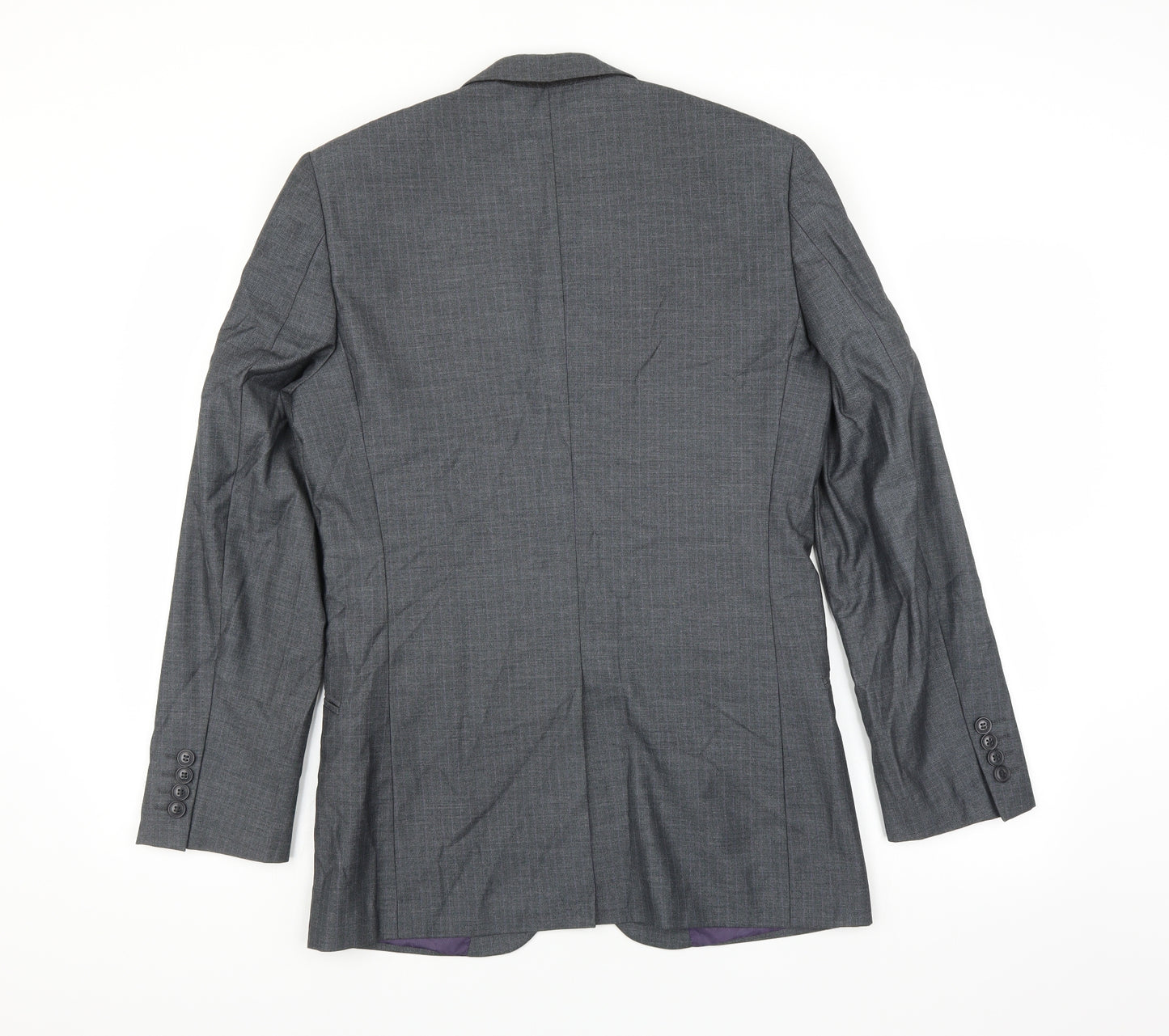 Butler & Webb Mens Grey   Jacket Suit Jacket Size 36