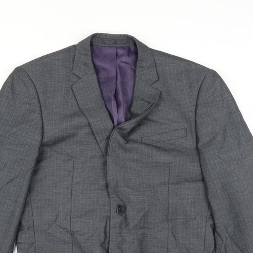Butler & Webb Mens Grey   Jacket Suit Jacket Size 36