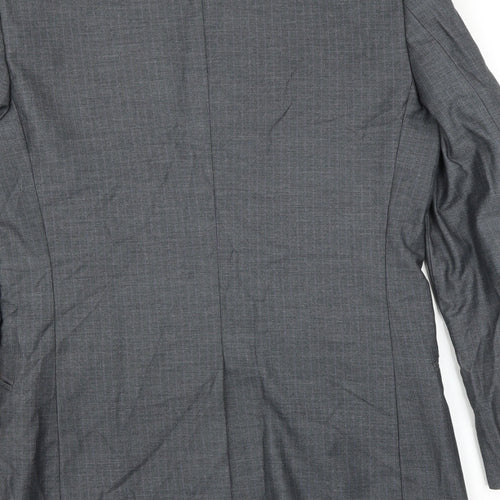 Butler & Webb Mens Grey   Jacket Suit Jacket Size 36