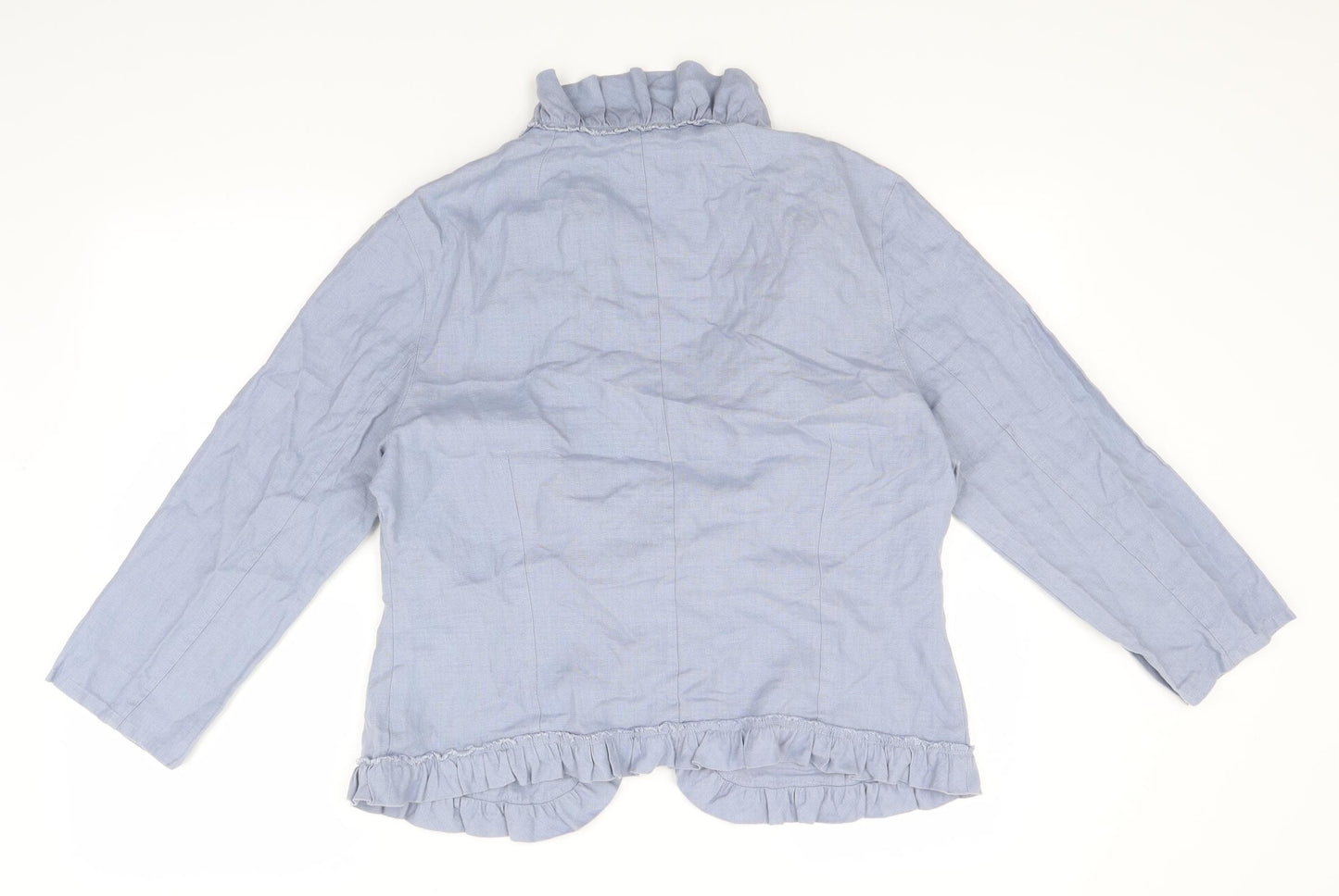 Monsoon Womens Blue   Basic Blouse Size 16