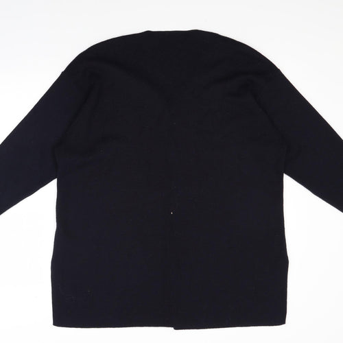 M&S Womens Blue   Cardigan Jumper Size 12