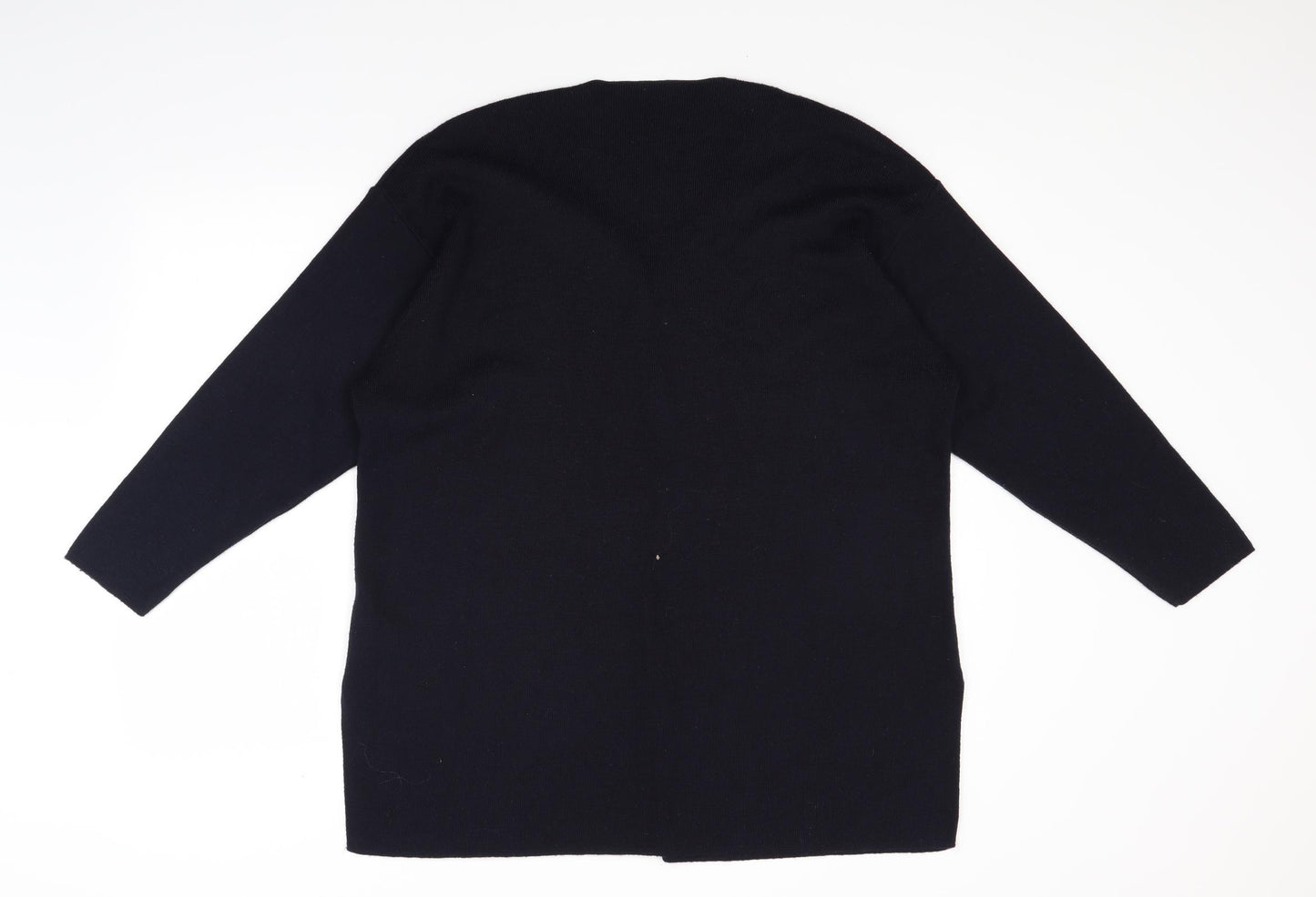 M&S Womens Blue   Cardigan Jumper Size 12