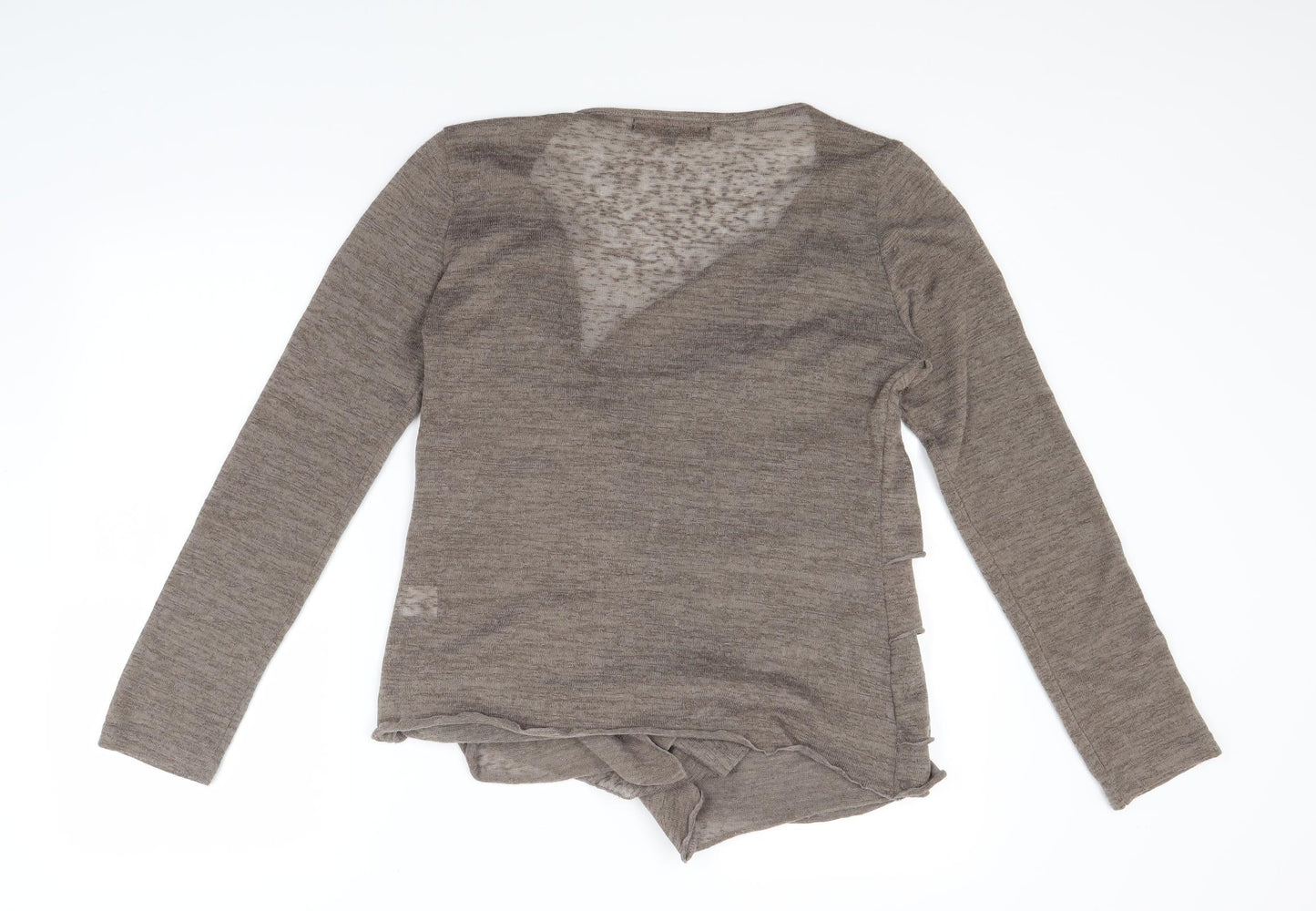Miso Womens Brown   Cardigan Jumper Size 16