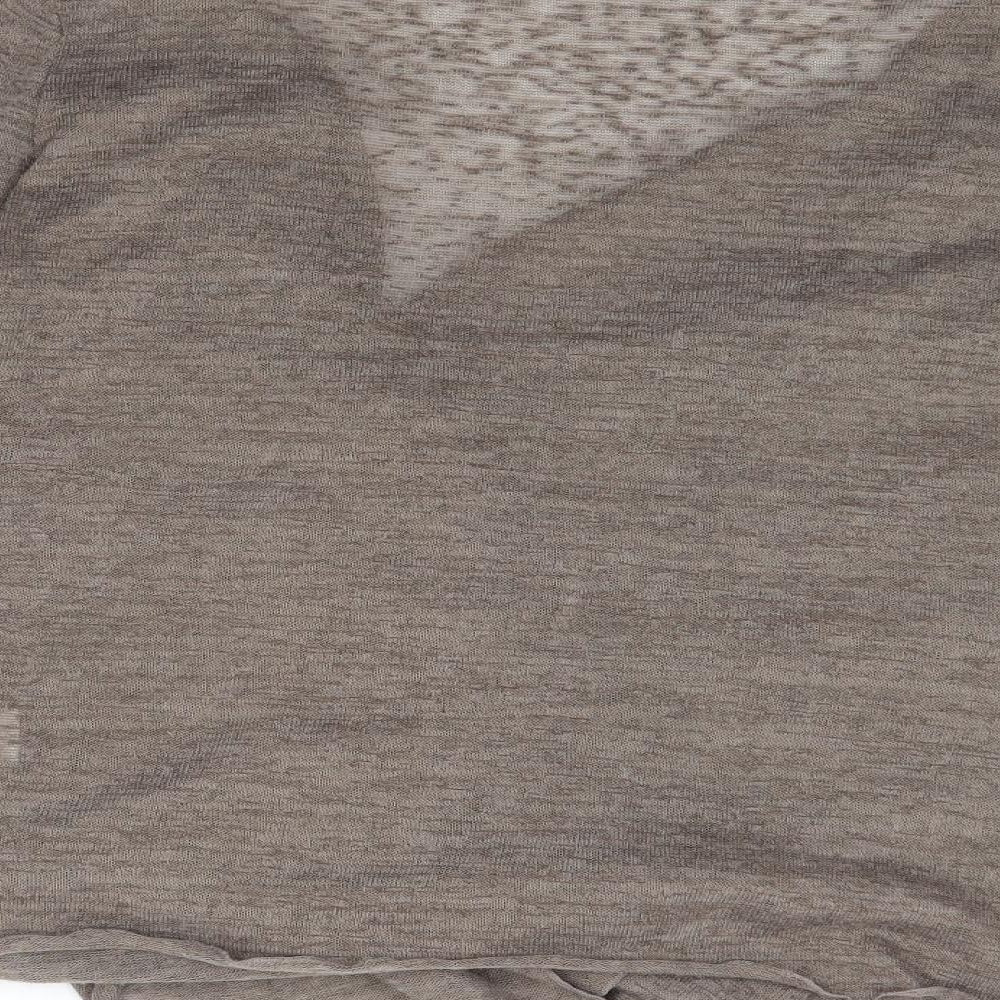 Miso Womens Brown   Cardigan Jumper Size 16