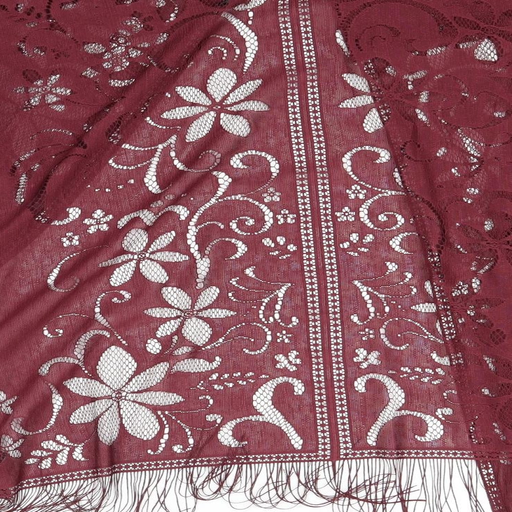 Atmosphere Womens Red  Lace Kimono Blouse Size M