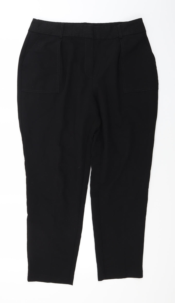 NEXT Womens Black   Dress Pants Trousers Size 14 L26.5 in