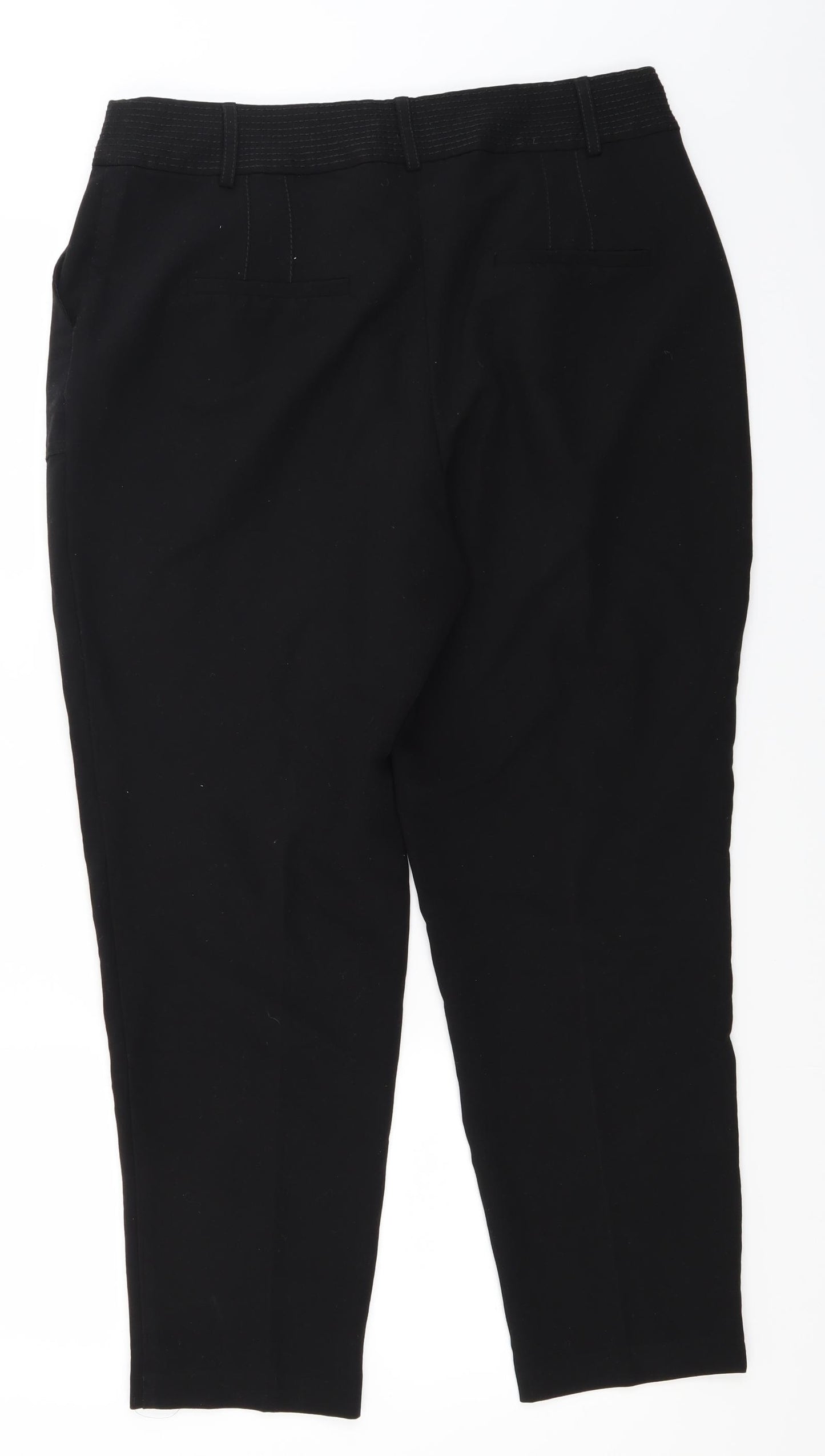 NEXT Womens Black   Dress Pants Trousers Size 14 L26.5 in