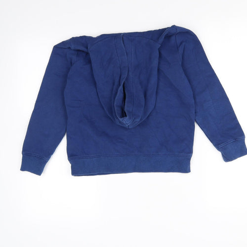 Preworn Boys Blue   Pullover Hoodie Size 9 Years