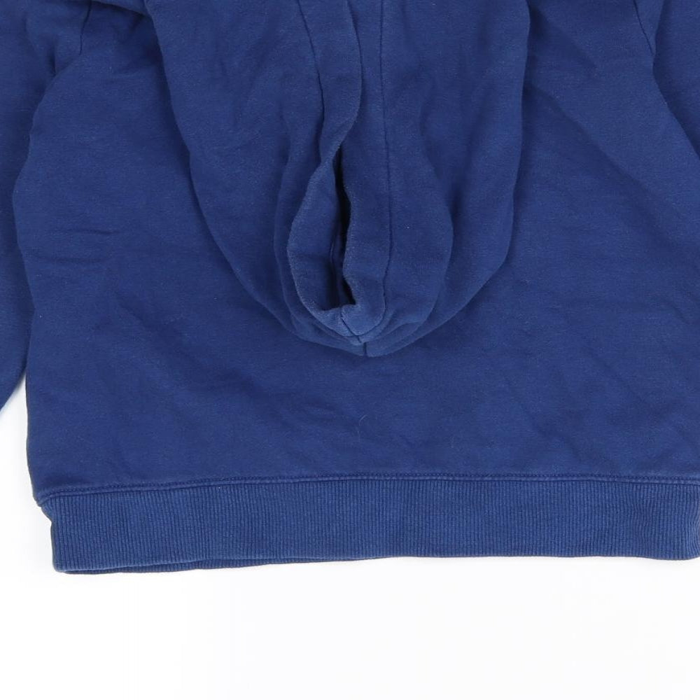Preworn Boys Blue   Pullover Hoodie Size 9 Years