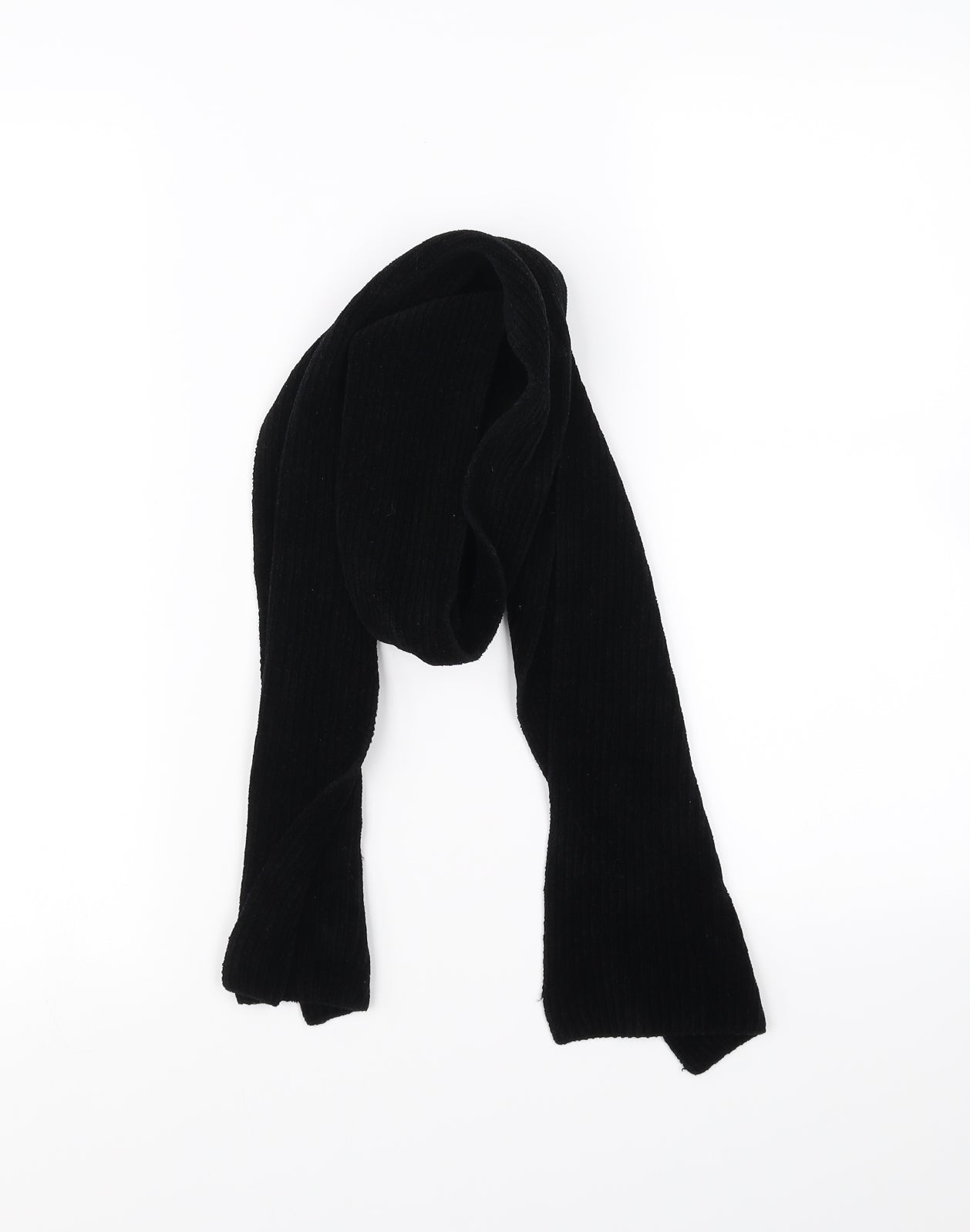 Preworn Mens Black   Scarf  One Size